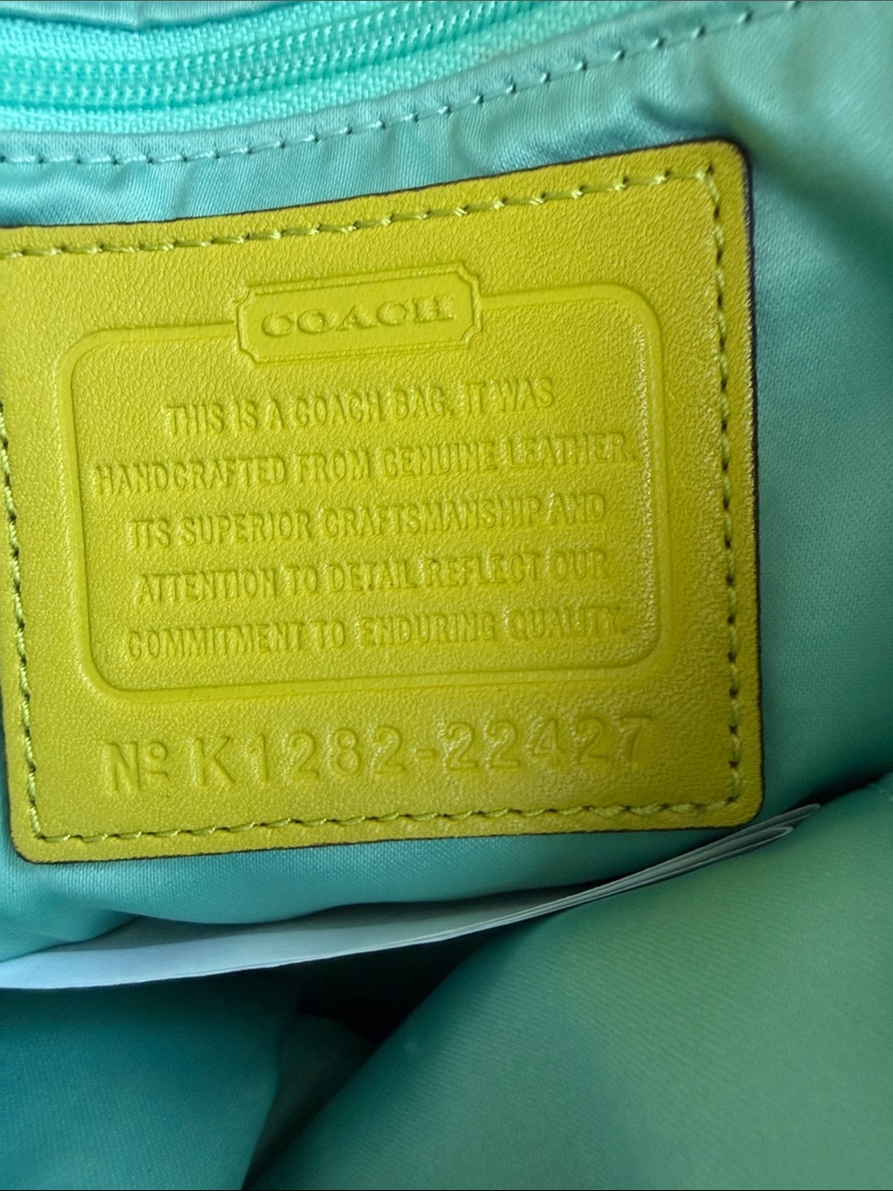 Coach Poppy Y2K Leather Colorblock Dylan Flap Satchel [limited edition] - Picture 14 of 14